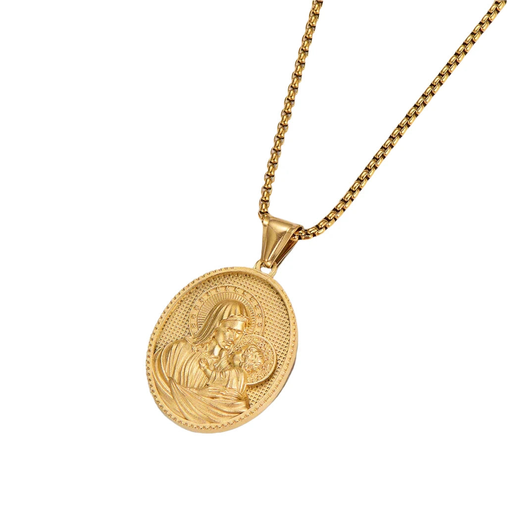 The Holy Mother Necklace - For Men