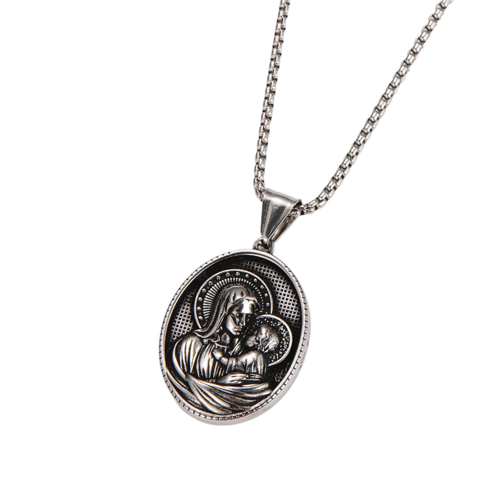The Holy Mother Necklace - For Men