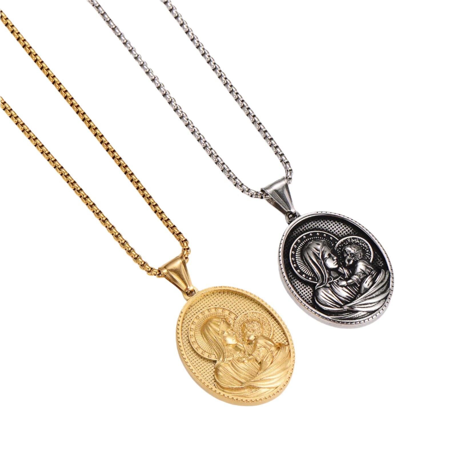 The Holy Mother Necklace - For Men